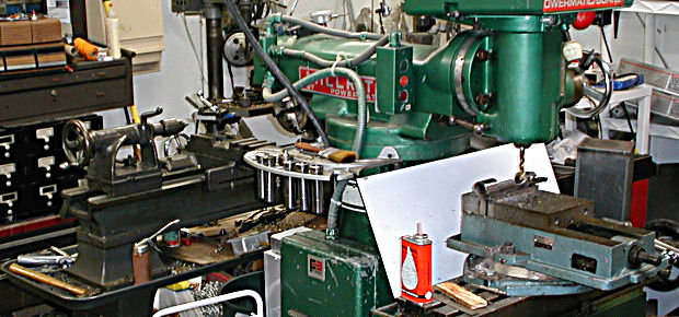 photo of machining equipment and surroundings